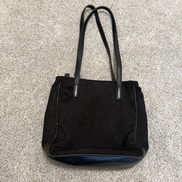 Vintage Coach Neo NEOPRENE Classic Lunch Tote 6240 Black Shoulder Bag Y2K - Picture 7 of 11